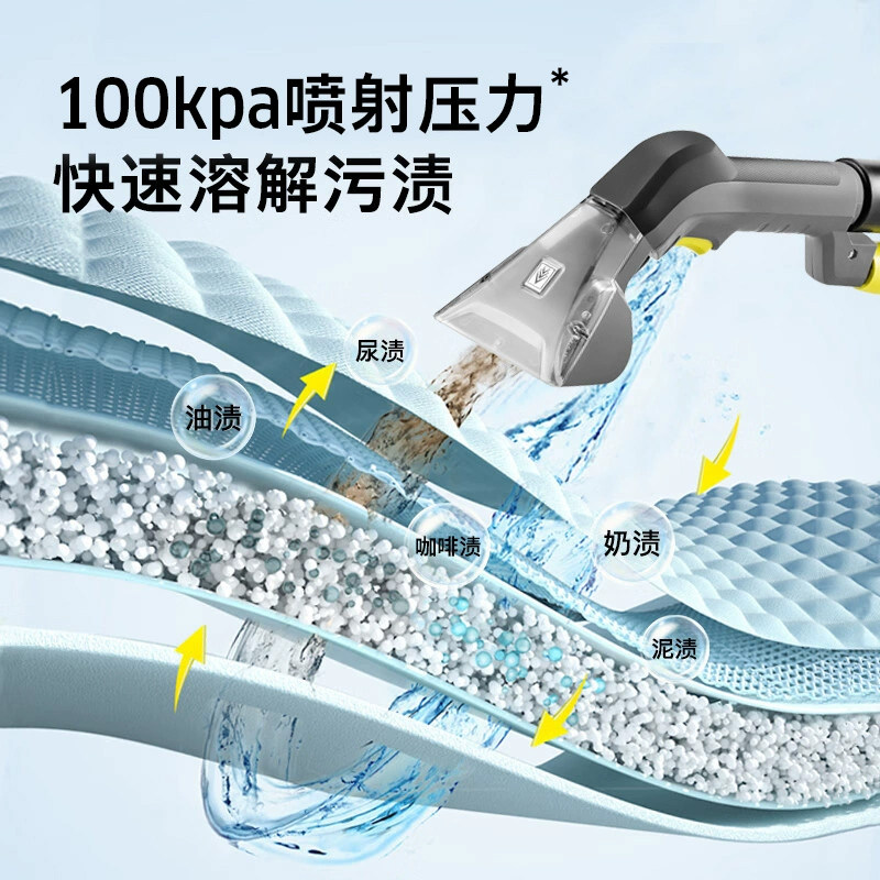 德国卡赫进口大吸力布艺沙发床垫地毯清洁机喷抽一体清洗机Puzzi8,淘宝优惠券,粉丝福利购,淘宝优惠卷