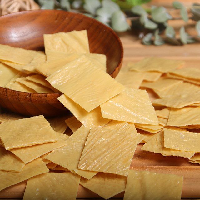 Special yuba for snail noodles, commercial sliced hot pot fried tofu skin, handmade dry tofu skin, king of kings