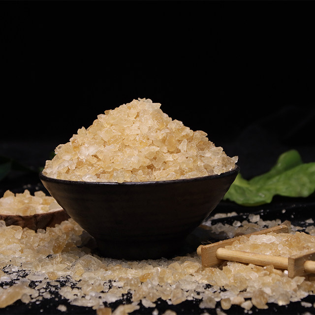 Polycrystalline Yunnan small grain bulk original sugarcane yellow rock sugar