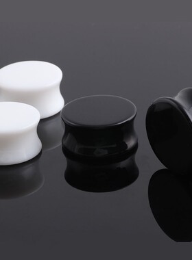 亚克力腰鼓实心耳扩纹身耳环饰品