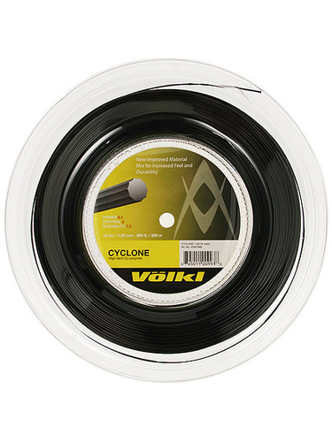 正品沃克volkl Cyclone(旋风) 十角大盘耐打硬线 200M 网球拍线 - 图0
