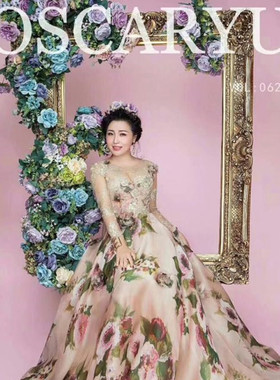 欧式金色相框48英寸油画复古