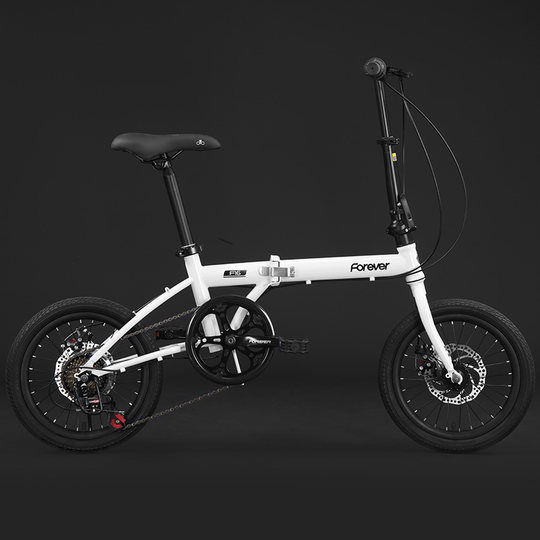 官方旗舰店永久折叠自行车男女成人超轻便携可放后备箱变速单车