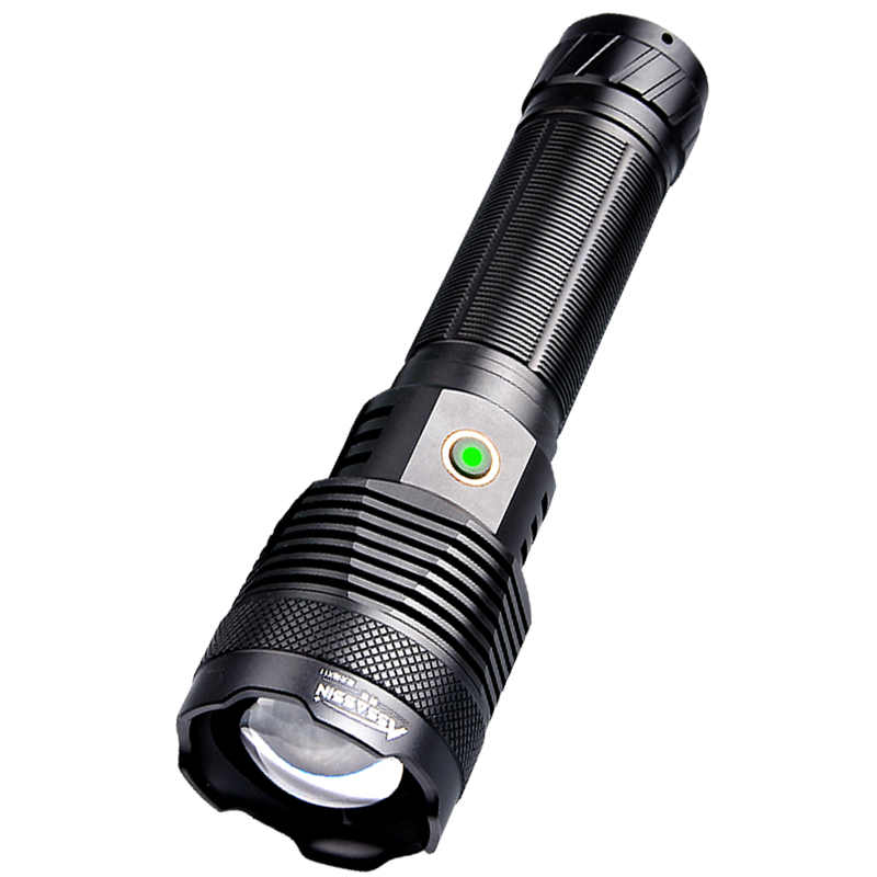 激光战术强光手电筒可充电超亮家用户外电灯远射超长续航led手灯-图3