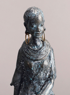 【一款很文艺感的创意人像摆件】