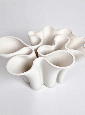 艺术珊瑚造型3D打印陶瓷花器