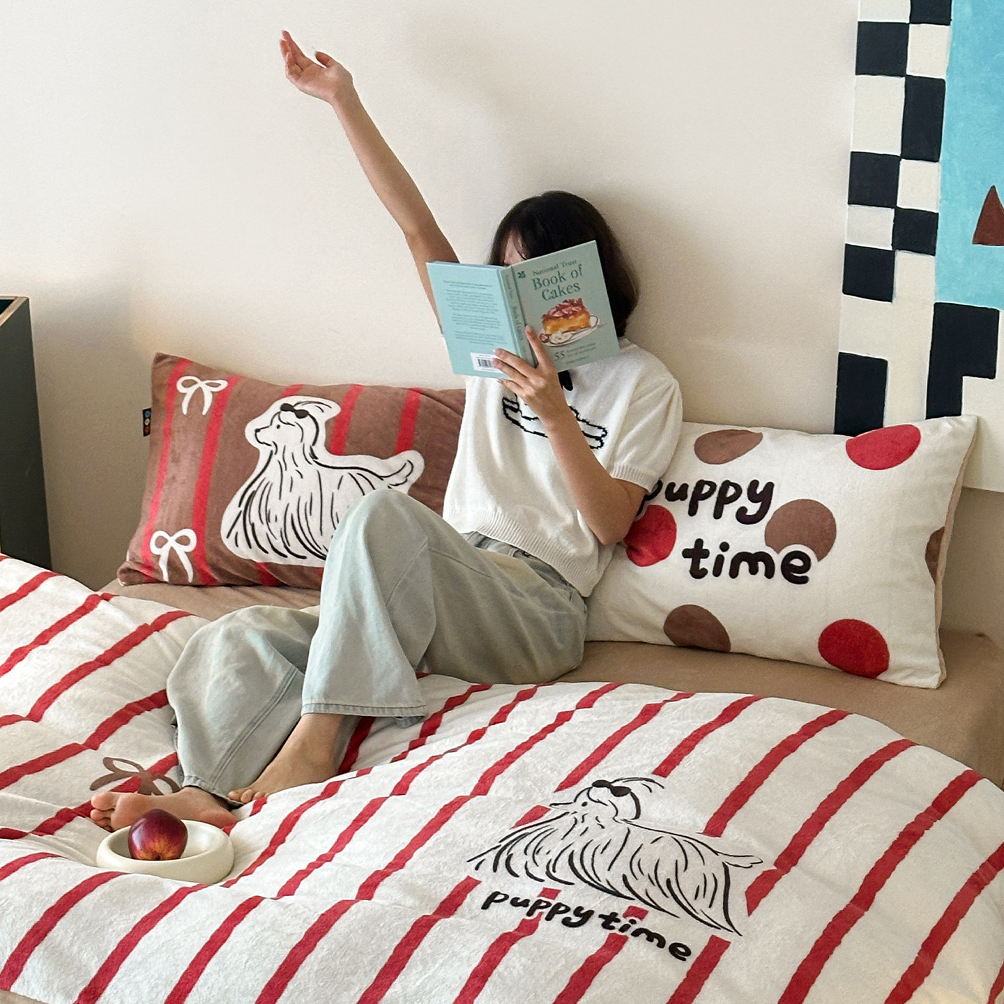 2025新款大版数码印花个性牛奶绒四件套珊瑚绒被套床单三件套加绒,淘宝优惠券,粉丝福利购,淘宝优惠卷