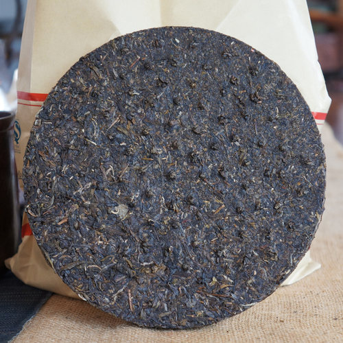 萃饮茶叶普洱茶下关沱茶2013年下关T8653铁饼生茶七子饼茶357g - 图3