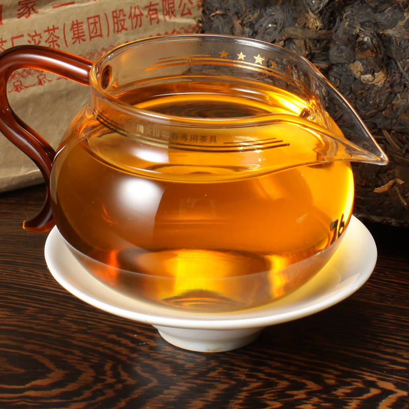 萃饮茶叶普洱茶2007年云南下关砖茶宝焰牌边销砖生茶1250克一包 - 图2