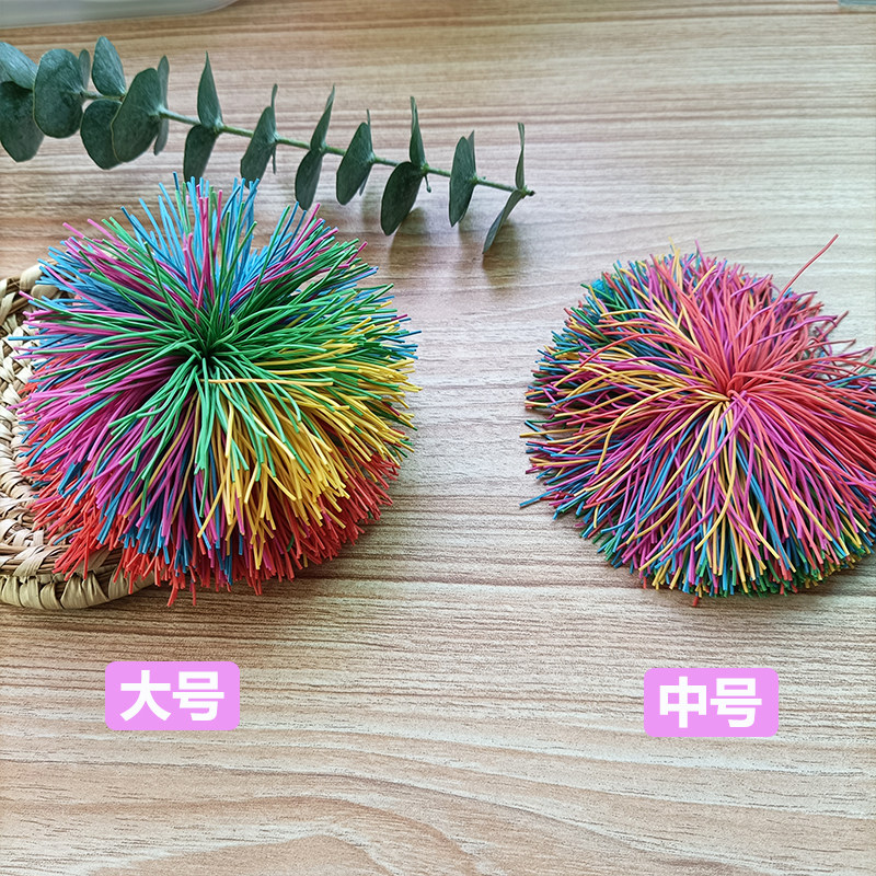 毽子儿童小学生大人耐踢运动专用带绳皮筋鸡毛毽子球幼儿园初学者_虎窝淘