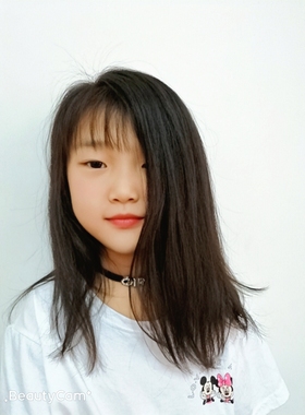 项链女宝宝儿童款水钻英文名字