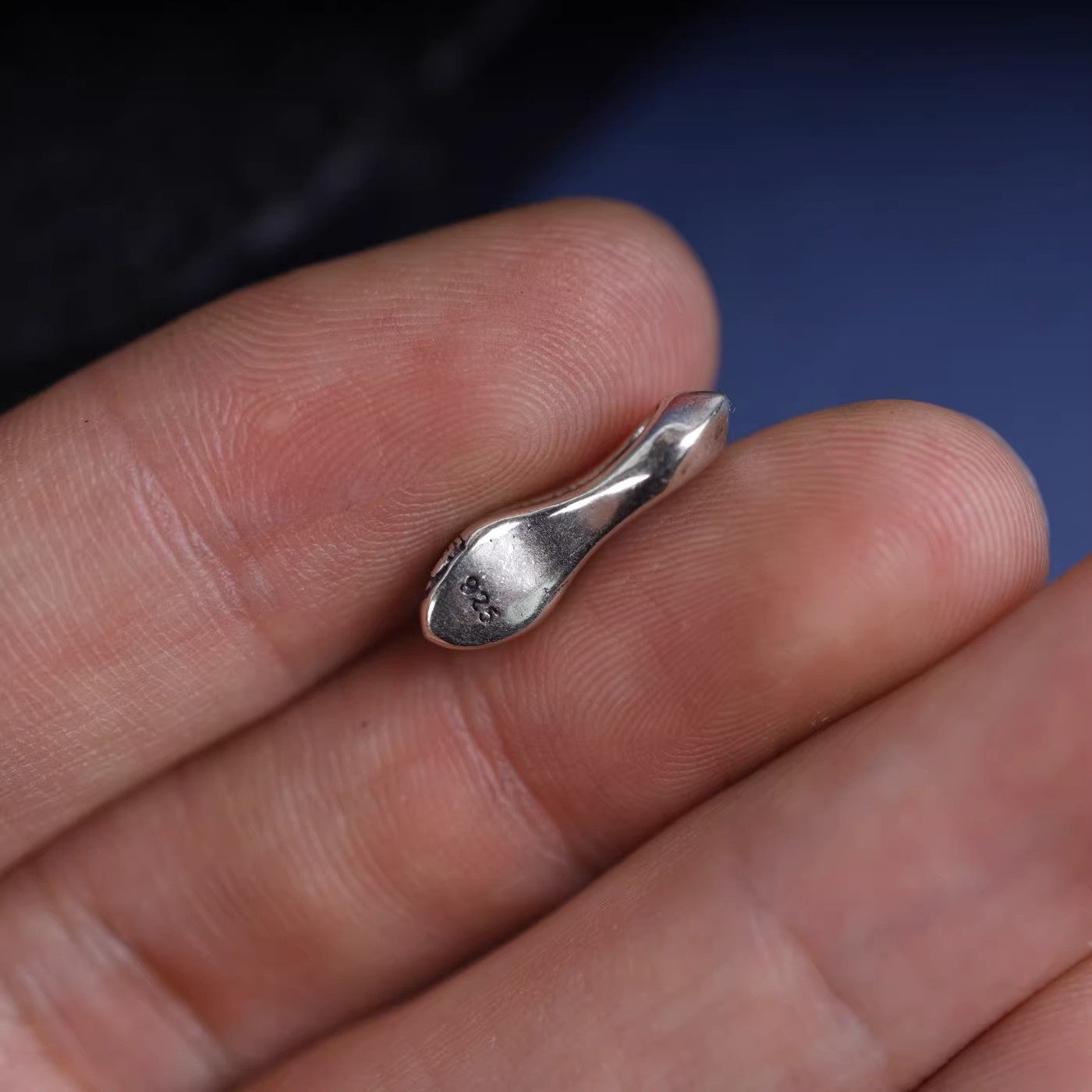 S925纯银藏式素面卡子记数挂侧挂百香籽手串文玩配饰DIY配件百搭,淘宝优惠券,粉丝福利购,淘宝优惠卷