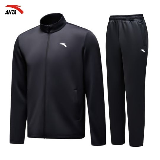 安踏24秋季运动套装男赞助国家队防风针织速干外套452410212