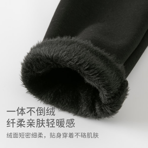 戴维贝拉女童加绒裙裤2025冬装新款儿童网纱裙子紧身弹力打底裤子 - 图1