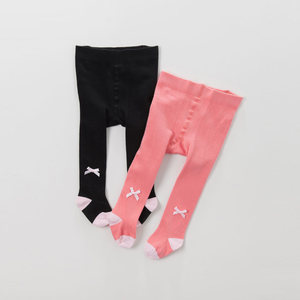 davebella戴维贝拉儿童袜子春秋女宝宝连脚裤袜婴儿弹力打底裤
