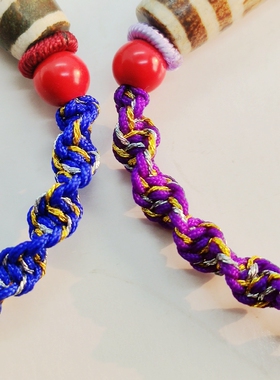 通用木化石民族风手编手绳可调节