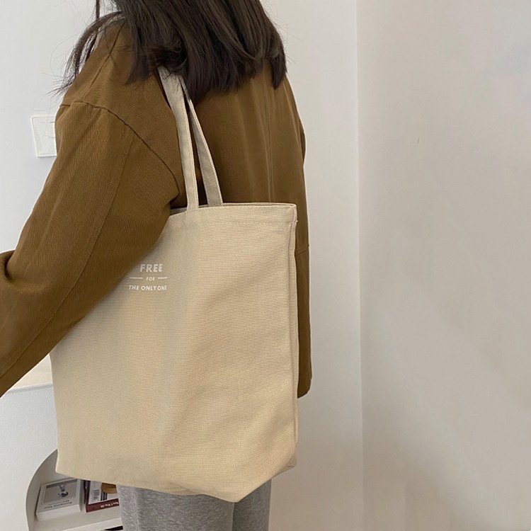 STARRY SEA大容量洗水帆布包单肩包包2024新款通勤百搭拉链大包女,淘宝优惠券,粉丝福利购,淘宝优惠卷