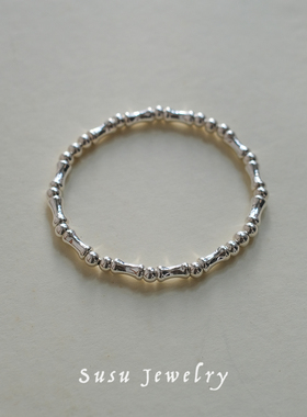 节节高升百搭洋气纯银手链