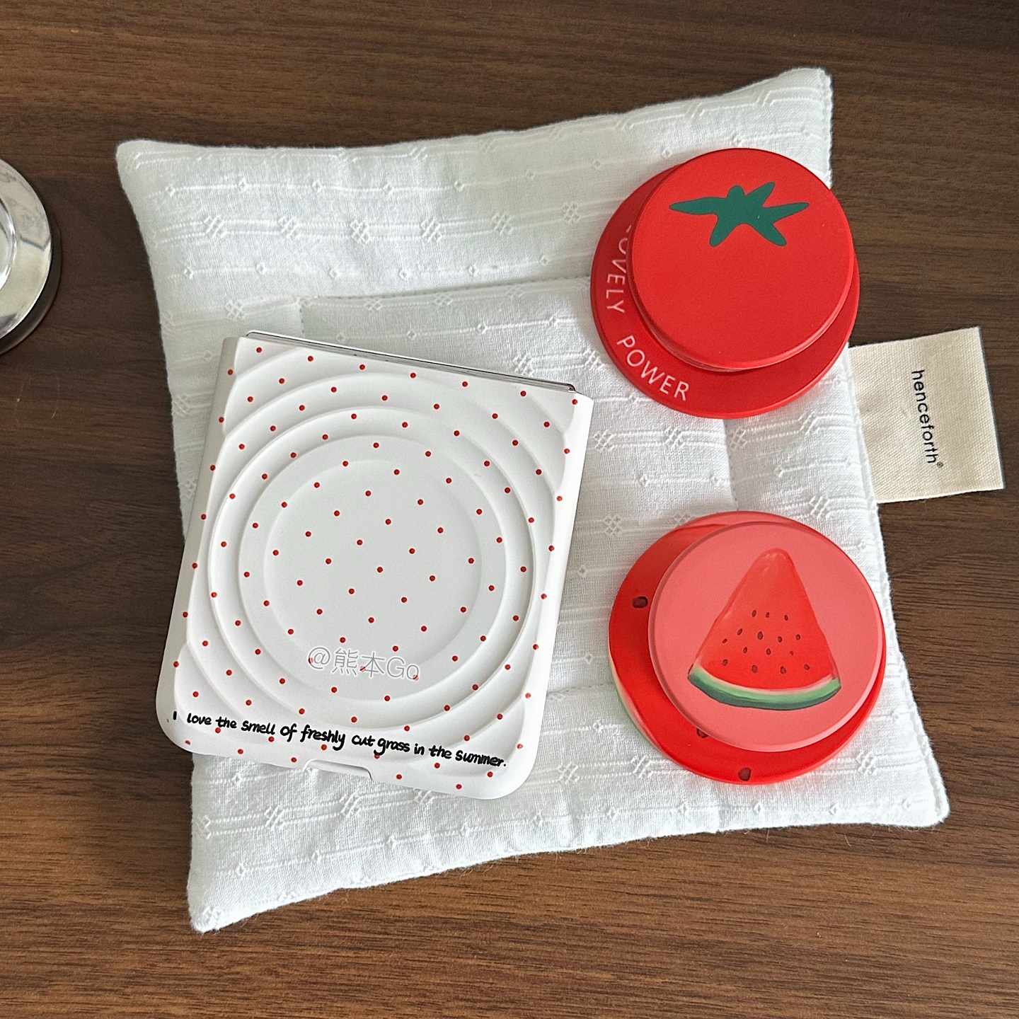 可爱简约番茄磁吸支架适用小米Mixflip2手机壳pocket华为PuraX保护套三星ZFLIP7/6/5硬壳OPPOn3flip荣耀vflip - 图0