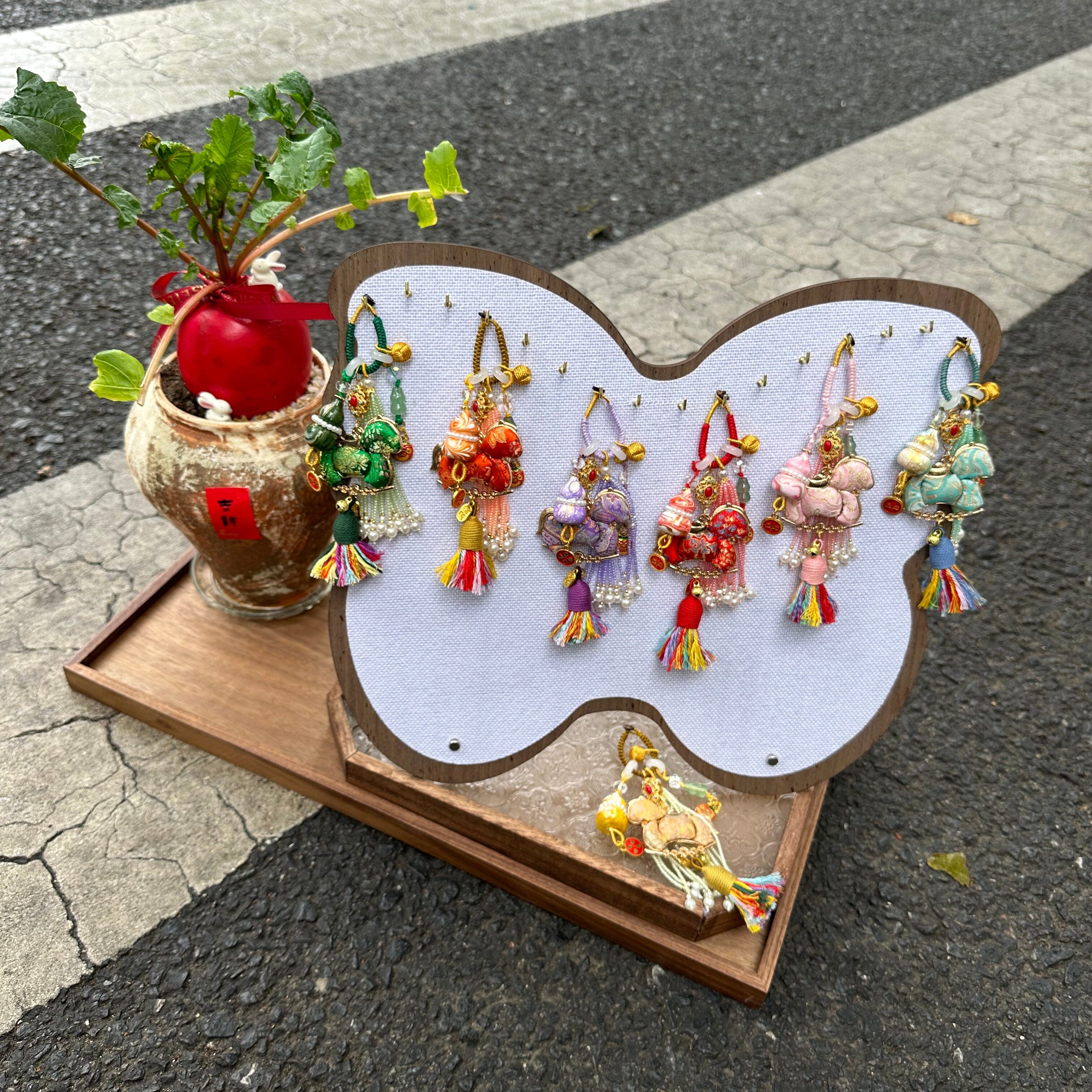 【成品】马上有钱纯手工宋锦小马挂件/包挂/车挂双面马年饰品吊坠,淘宝优惠券,粉丝福利购,淘宝优惠卷