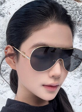 弗瑞姆超大连体飞行新款太阳眼镜