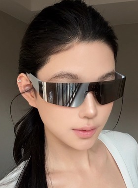 弗瑞姆赛博朋克未来科技感太阳镜