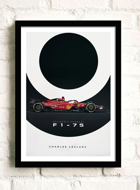 F1方程式法拉利迈凯轮车队装饰画