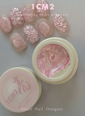 艺术浮雕胶亮粉红雕花烛光
