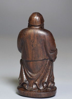 文玩小物件雕刻招财木质工艺品