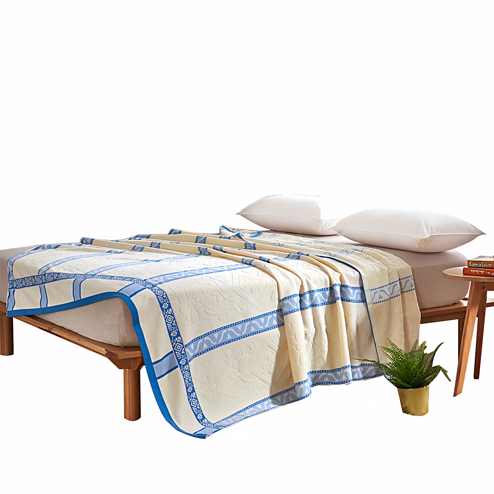 毛巾被纯棉全棉老式80年代怀旧毛毯盖毯毛圈毯子夏季不掉毛毛巾毯