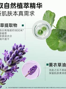 植物医生积雪草洗面奶泡沫氨基酸洁面膏深层清洁洁面乳官方正品