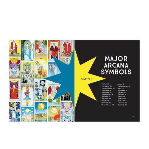 【预售】塔罗牌符号大全 The Big Book of Tarot Symbols: The Beginner's Guide to Decoding the Cards 原版英文心灵励志图书 - 图2