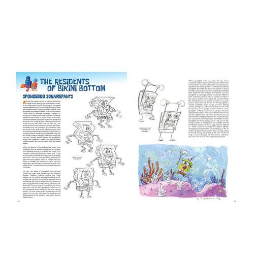 【预售】海绵宝宝25周年海底世界艺术设定集 SpongeBob SquarePants 英文原版动画原画设定集艺术画册书籍 Tracey Miller-Zarneke - 图1