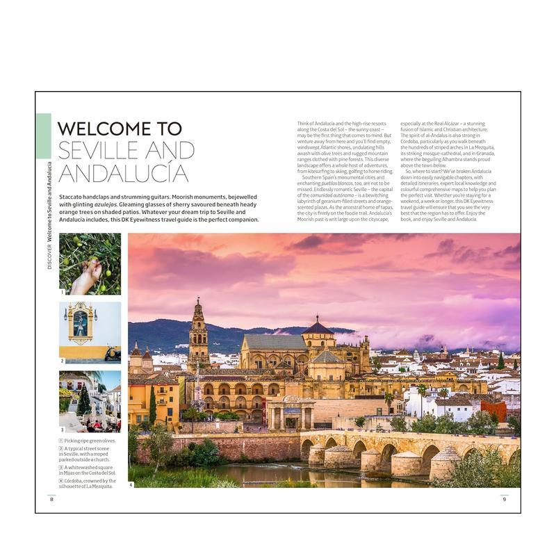 【现货】【DK视界】塞维利亚与安达卢西亚 【DK Eyewitness】Seville and Andalucia 原版英文旅行图书 - 图1