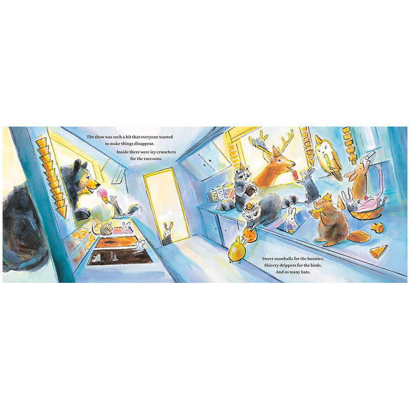 【预售】冰淇淋不见了 The Ice Cream Vanishes 英文原版儿童情商启蒙亲子绘本3-6岁故事人际交往友谊图画书 Julia Sarcone-Roach - 图1