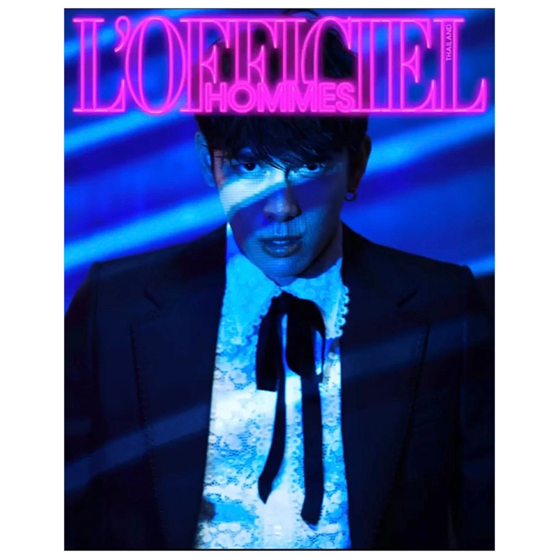 【现货】泰星Mew Suppasit封面 L'Officiel Hommes时装男士泰国版时尚泰文版杂志 2021年7月书籍进口原版 - 图1