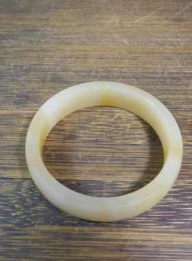 10030号 新疆克拉玛依金丝玉轮胎手镯 内径60mm