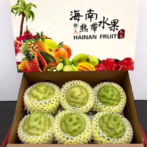 海南牛奶凤梨释迦特大果海南佛头果当季新鲜水果现摘顺丰包邮5斤 - 图1