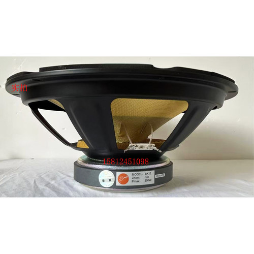 【惠威扬声器专卖店】惠威SK12低音扬声器升级ST12/外径305mm/只 - 图0