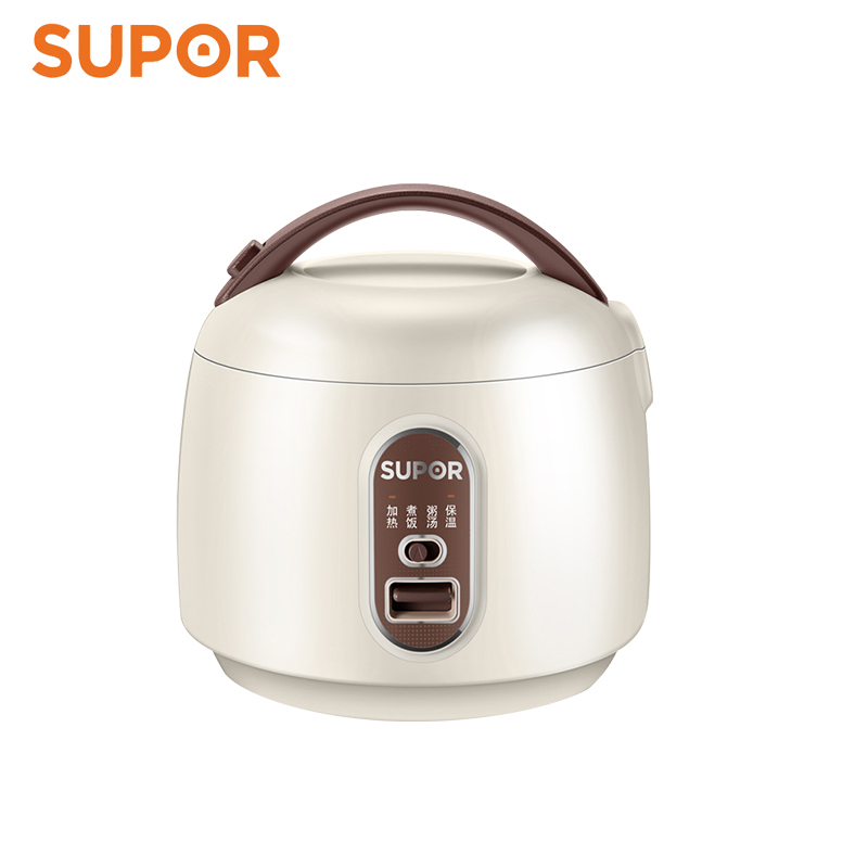 苏泊尔杭州专卖店苏泊尔电饭煲家用机械式迷你多功能1.2L/1.6L小型电饭锅煮饭1-3人0