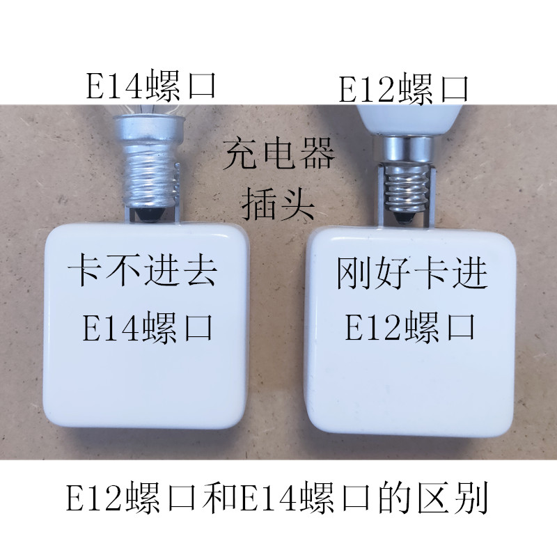 LED小灯泡E12E14 12V24V小螺口led设备指示灯机床三色报警灯超亮