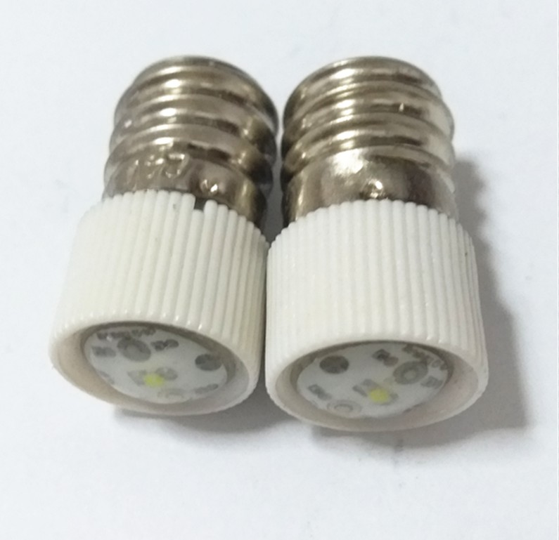 LED E12螺口 小灯泡18V24V36V110V220V3W5W仪表仪器按钮指示灯珠 - 图0