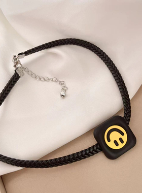 编织情侣锁骨链时尚潮流