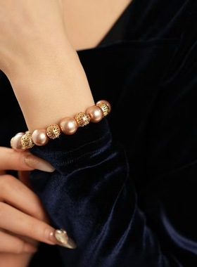 铜合金手链 D219 气质百搭复古轻奢时尚手链