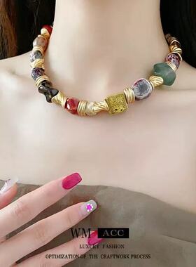 铜合金项链A059 时尚轻奢气质百搭优雅精致项链