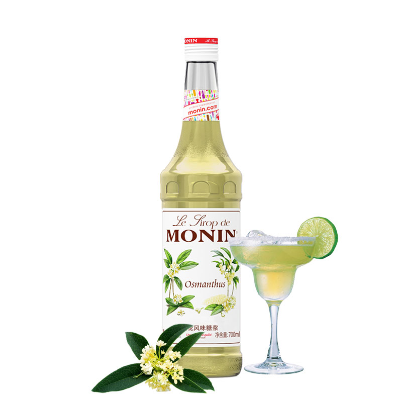 莫林糖浆桂花风味 MONIN 玛法斯调咖啡饮料鸡尾酒调酒果露 700ml - 图1