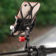 Aluminum alloy mobile phone holder handlebar mounted navigation bracket