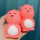 Little beaver loopy pinches Lezan cute cartoon ornaments to give gifts dolls to vent stress relief toys