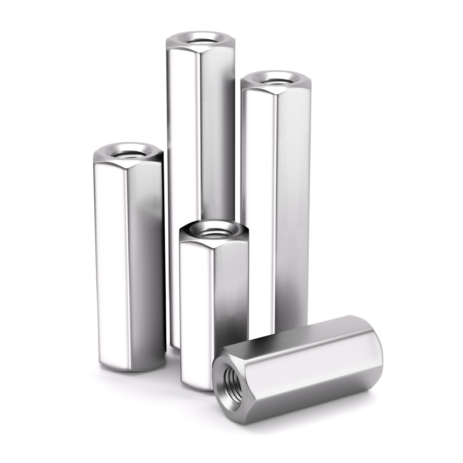 X304不锈钢双通六角柱通孔螺母加长机箱主板接线隔离柱M2M2.5M3M4 - 图2