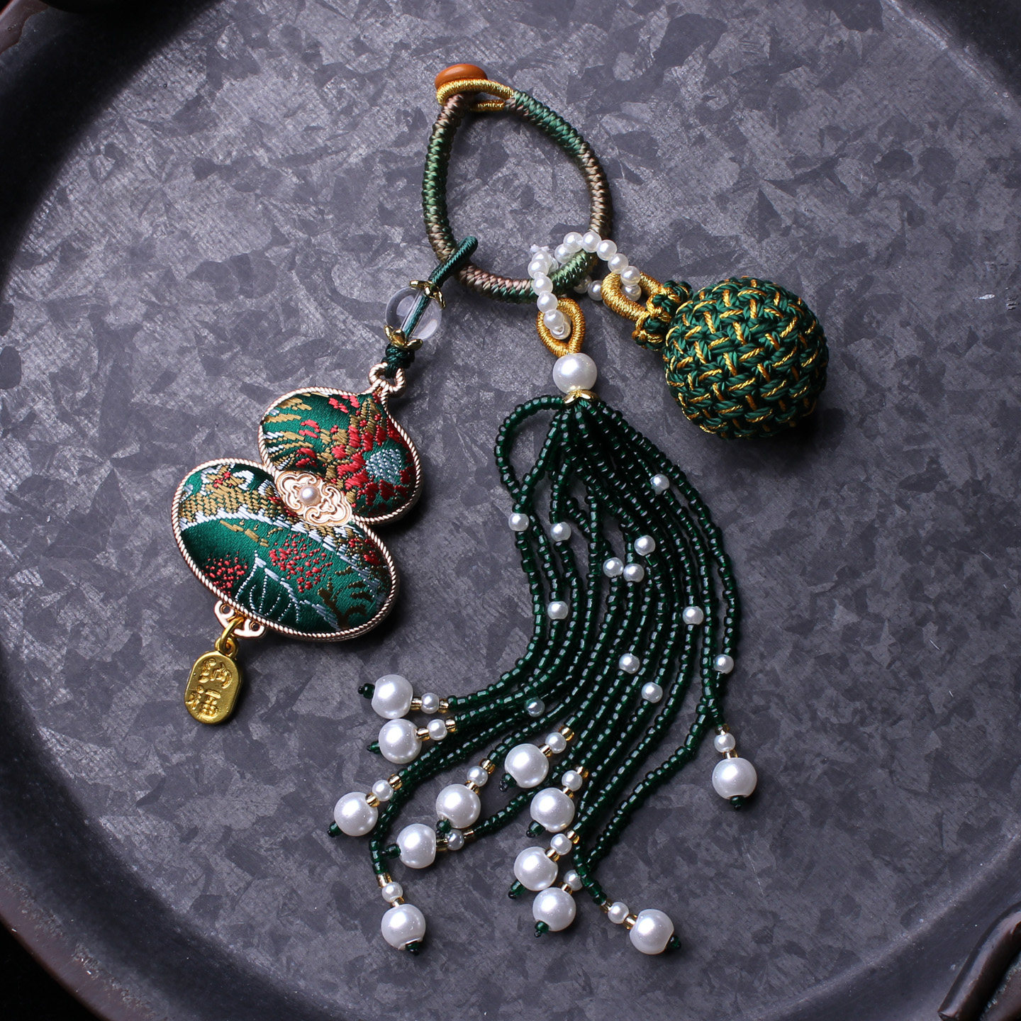 非遗宋锦双面葫芦包包挂件压襟流苏穗子有球必应车挂汉服钥匙挂饰,淘宝优惠券,粉丝福利购,淘宝优惠卷